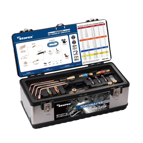 ชุดแก๊ส OXYGEN/LPG คุณภาพระดับพรีเมียม CW*Star CGCW-24TB