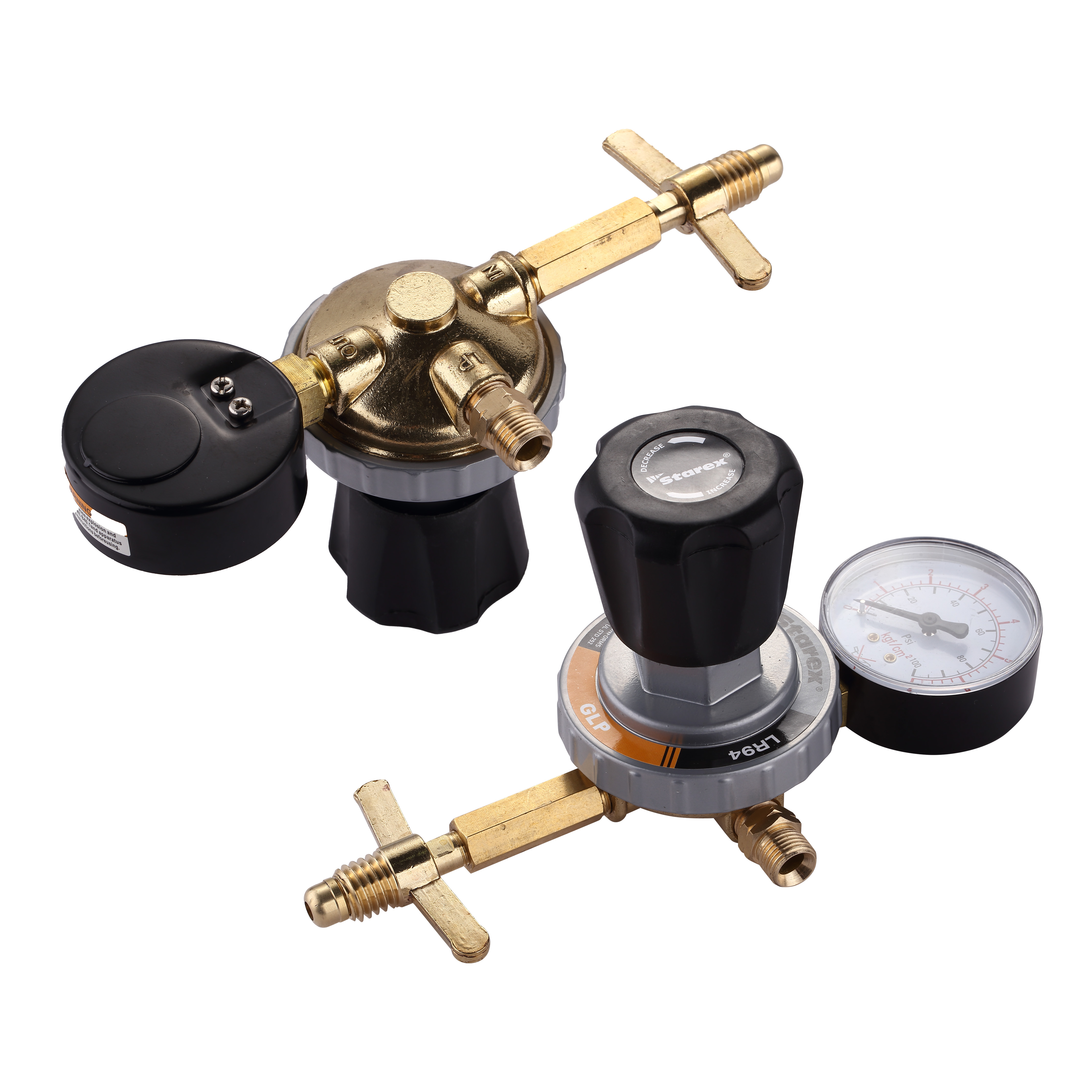 เครื่องปรับแรงดันแรงดันปานกลาง Oxygen Acetylene GLP และ Argon