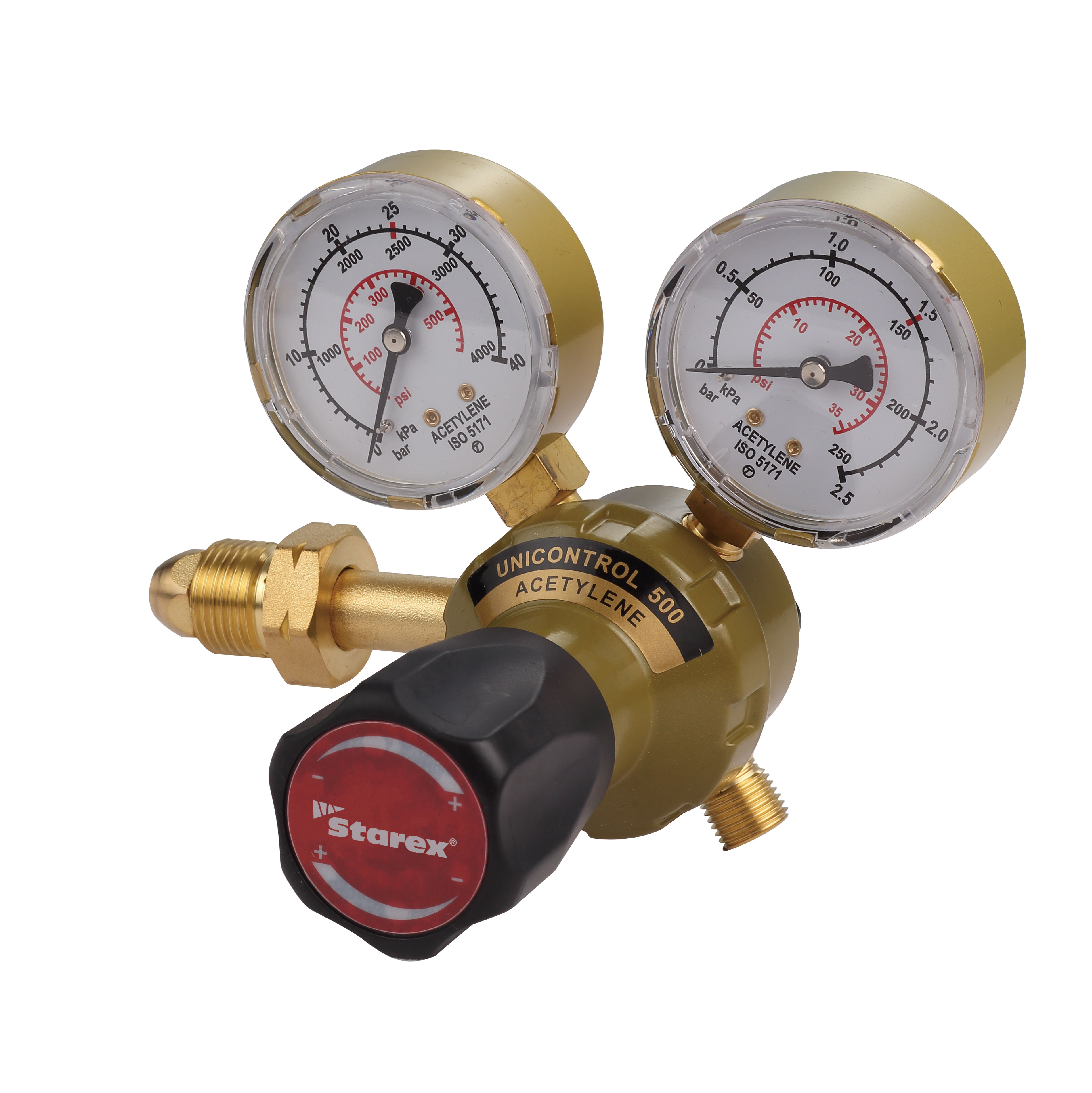 เครื่องควบคุมออกซิเจน UNICONTROL 500 สำหรับงานปานกลาง อะเซทิลีนและอาร์กอน