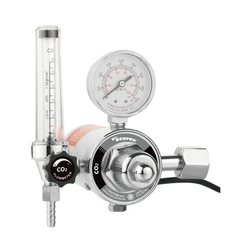 CO2 เครื่องควบคุมเครื่องทำความร้อน Flowmeter CRF712
