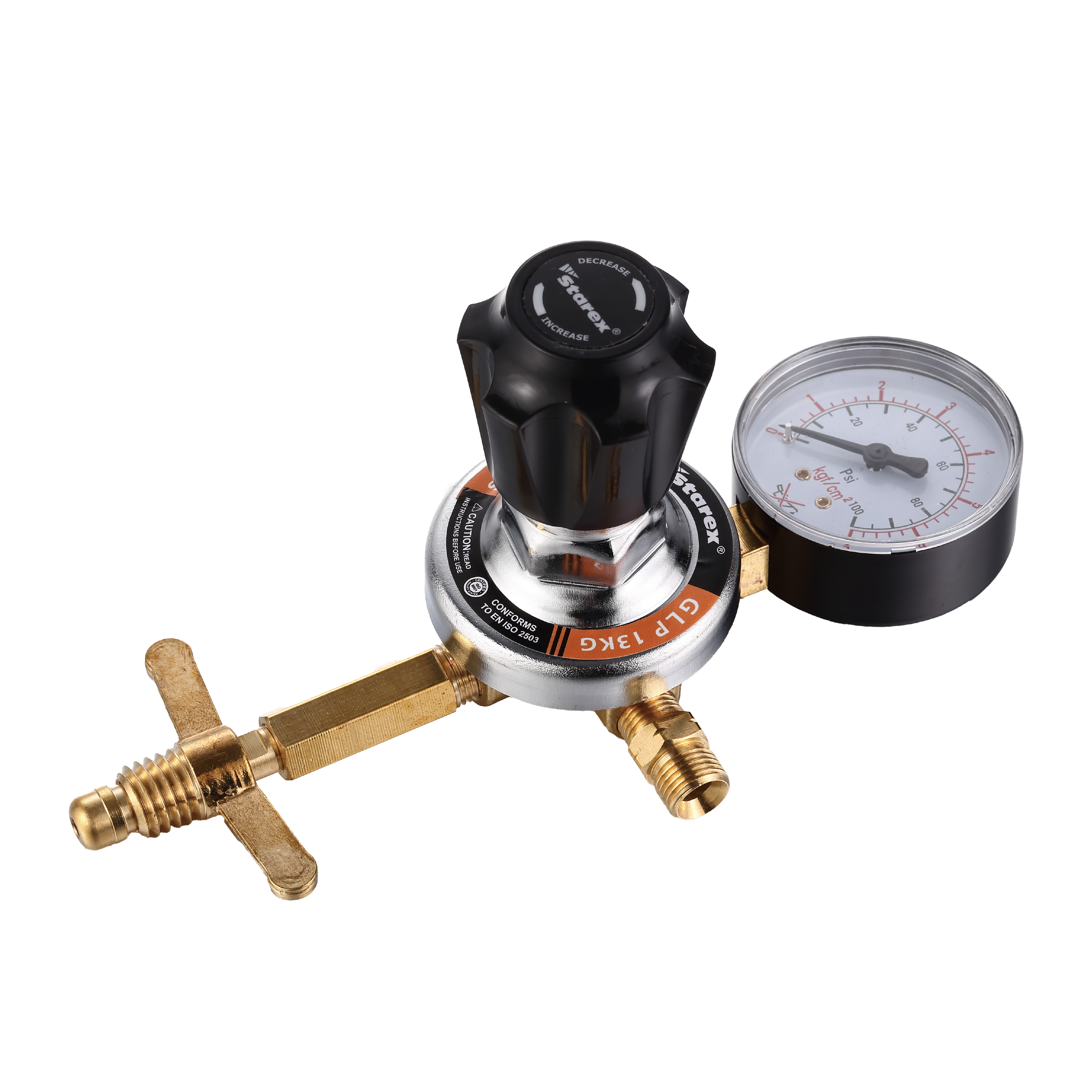 เครื่องปรับแรงดันแรงดันปานกลาง Oxygen Acetylene GLP และ Argon