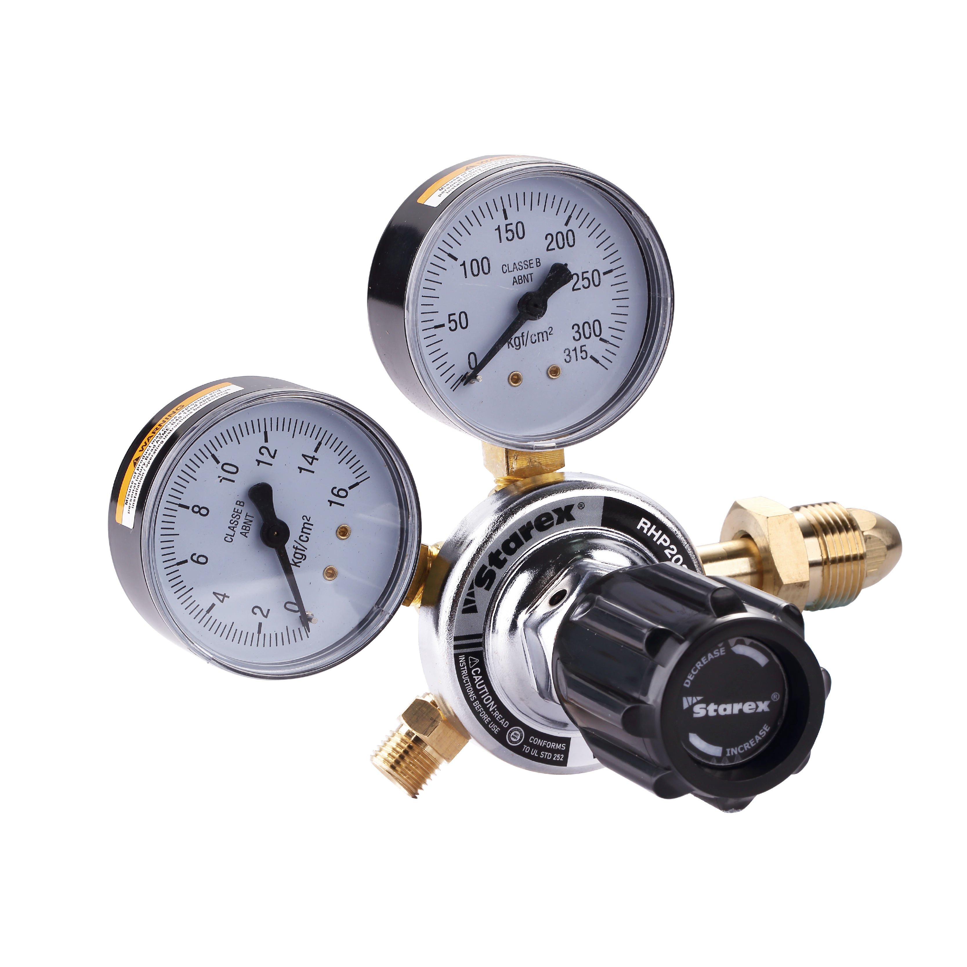 เครื่องปรับแรงดันแรงดันปานกลาง Oxygen Acetylene GLP และ Argon