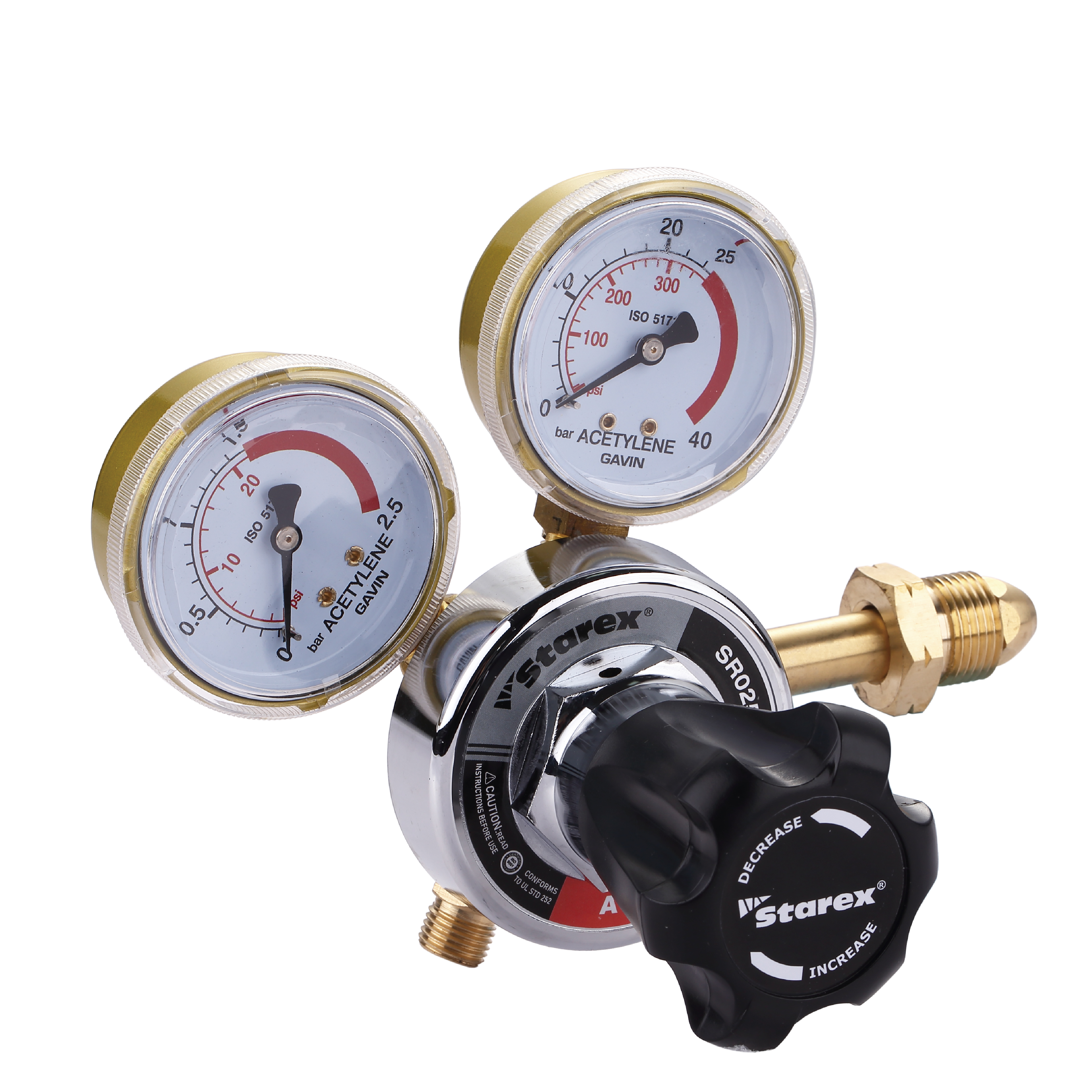 เครื่องปรับลม Harris 25GX Series สำหรับงานปานกลาง ออกซิเจนอะเซทิลีนและอาร์กอน