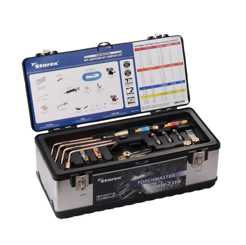 ชุดแก๊ส OXYGEN/ACETYLENE คุณภาพระดับพรีเมียม CW*Star CGCW-23TB