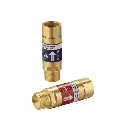 166 Series ไฟฉาย/ตัวควบคุม Flashback Arrestor Solid Nut