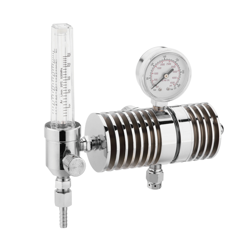 เครื่องควบคุมแรงดันสูงก๊าซคาร์บอนไดออกไซด์คุณภาพสูงพร้อมหม้อน้ำ Flowmeter Type